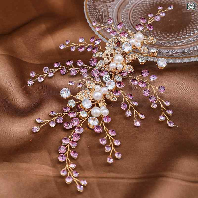 カチューシャ レディース ヘッドドレス ヘアバンド ブライダル ウェディング 結婚...