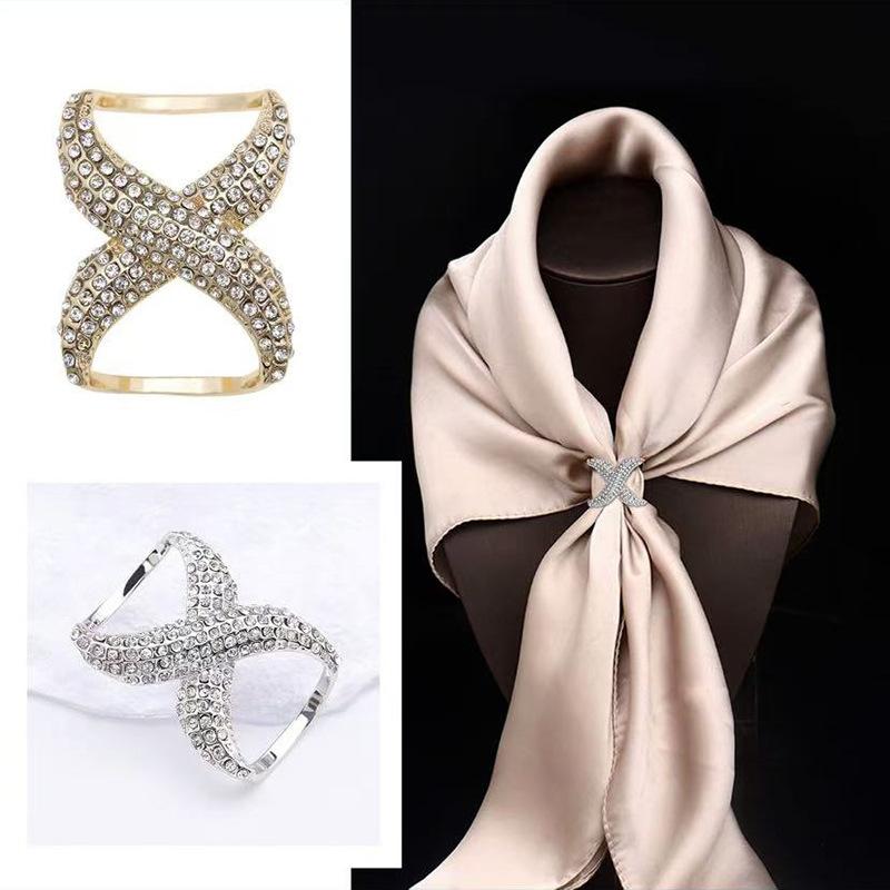 ショール留め レディース スカーフ�