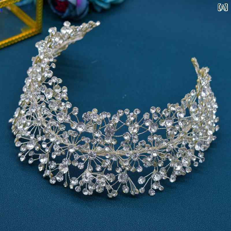 ヘッドドレス レディース 髪飾り 結婚式 ブライダル ウェディング 花嫁 ハンドメイ...