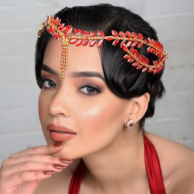 ・カテゴリ: ヘアアクセサリー・スタイル: 欧米風・対象: レディース・: フラワー・素材: ラインストーン・製法: ハンドメイド・ストーン種類: クリスタル・カラー展開: シルバー、シャンパン、レッド、ブルー、グリーン・装飾: ラインストーン