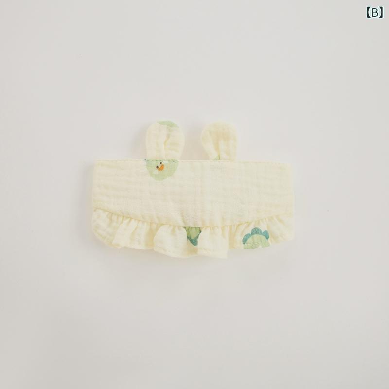 ベビー帽子 新生児 赤ちゃん 男の子 女の子 春夏 綿 コットン ガーゼ 薄手 通気性 ...