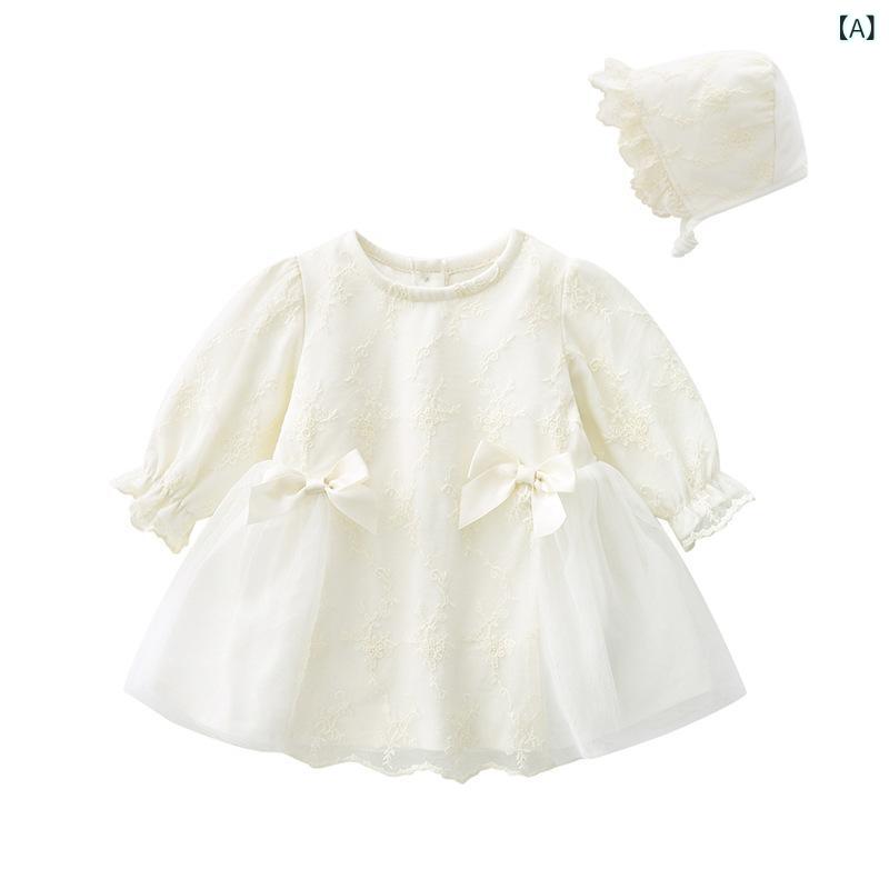 ワンピース 女の子 ベビー 子供服 セレモニードレス チュールスカート レース プリ...