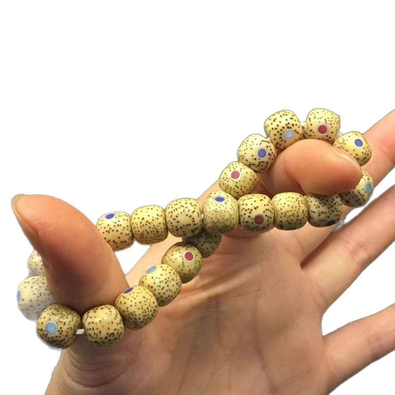 Other - ブレスレット メンズ レディース 星月菩提樹 数珠 腕輪 念珠 天然 海南 黄金 イエロー 春夏 ハンドメイド 龍鳳 幾何学 お守り カジュアル 普段使い 旅行 かわいい 高級感