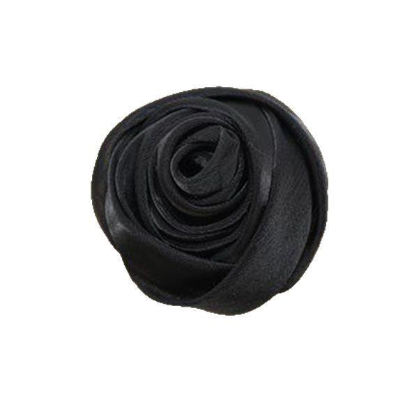 ブローチ レディース コサージュ ピン 薔薇 ローズ 花 オーガンジー 韓国 おしゃれ 高級感 ハンドメイド 華やか 上品 結婚式 卒業式 入学式 アクセサリー ワインレッド ブラック ベージュ 春夏 個性的