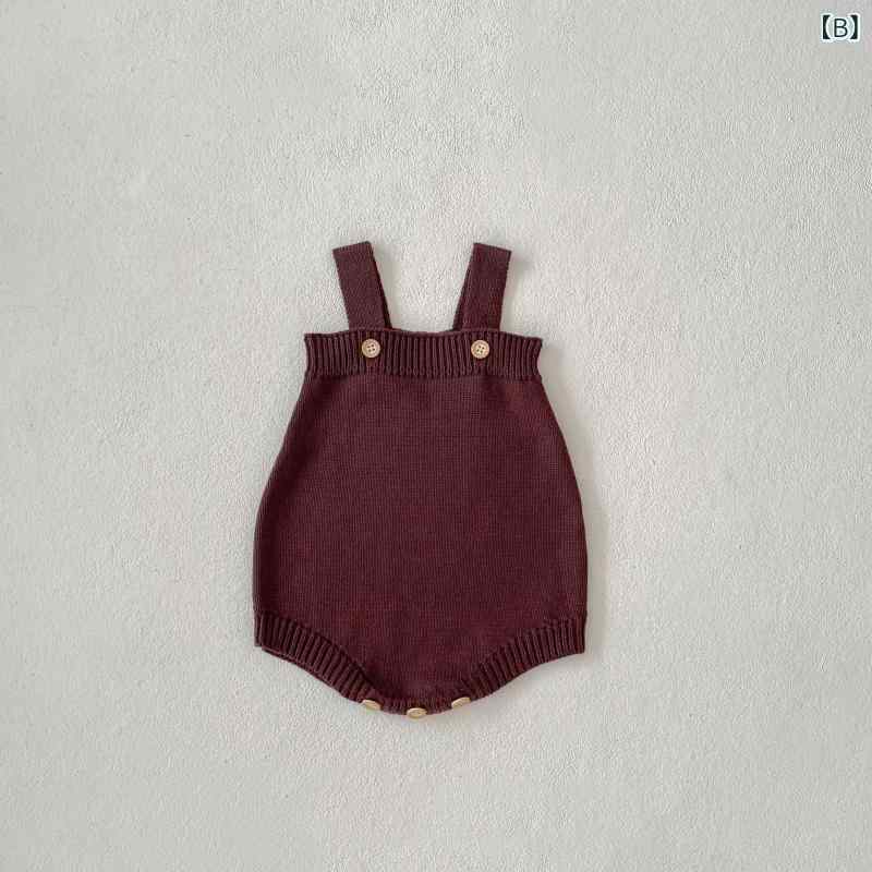 セットアップ 女の子 ベビー服 ニット カーディガン ロンパース 長袖 フリル襟 ハート コットン 綿 上下セット 赤ちゃん キッズ 幼児 秋冬 無地 お出かけ 普段使い かわいい おしゃれ 柔らかい アプリコット ホワイト ブラウン 前開き ボタン 3