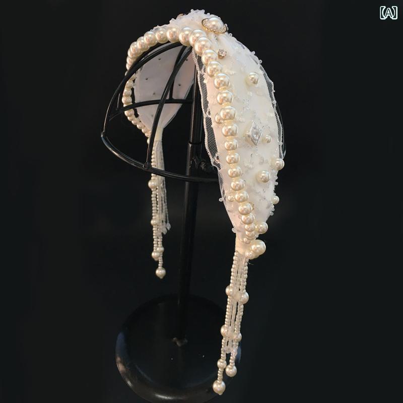 ヘッドドレス レディース 結婚式 ブライダル ウェディング 花嫁 髪飾り ヘアアクセ...