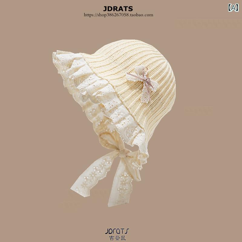 ・カラー展開: ベージュ、カーキ、コーヒー・サイズ展開: 頭囲47-52cm・対象年齢: 1-6歳・つばのスタイル: 広いつば・トップのスタイル: 丸型・機能: 遮光、通気性、UVカット・スタイル: キュート、フェミニン・加工: 絞り染め・: エスニック