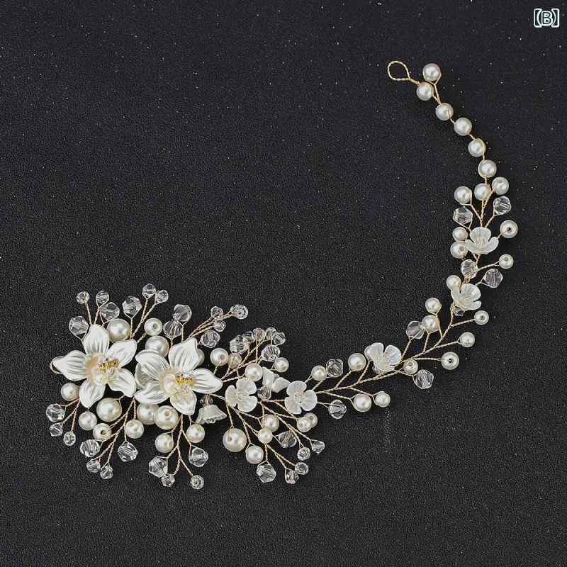 ヘッドドレス レディース カチューシャ ヘアバンド 髪飾り ヘアアクセサリー 結婚...