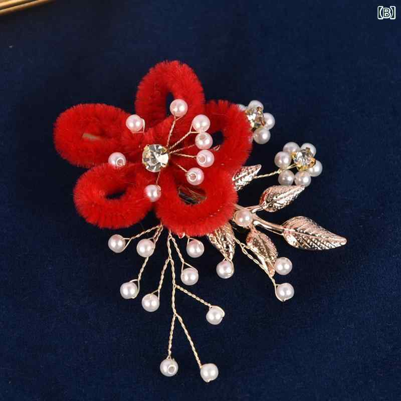 ヘアクリップ レディース 髪留め 髪飾り ヘアピン パール パール 花 フラワー リー...