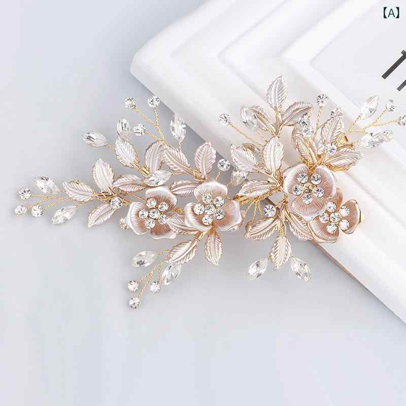 ヘアクリップ レディース ヘアアクセサリー 結婚式 パーティー ブライダル 韓国 上品 パール ジルコニア ラインストーン 土星 モチーフ 電気メッキ加工 かわいい ヘアコーム ゴールド ローズゴールド シルバー 春夏 2