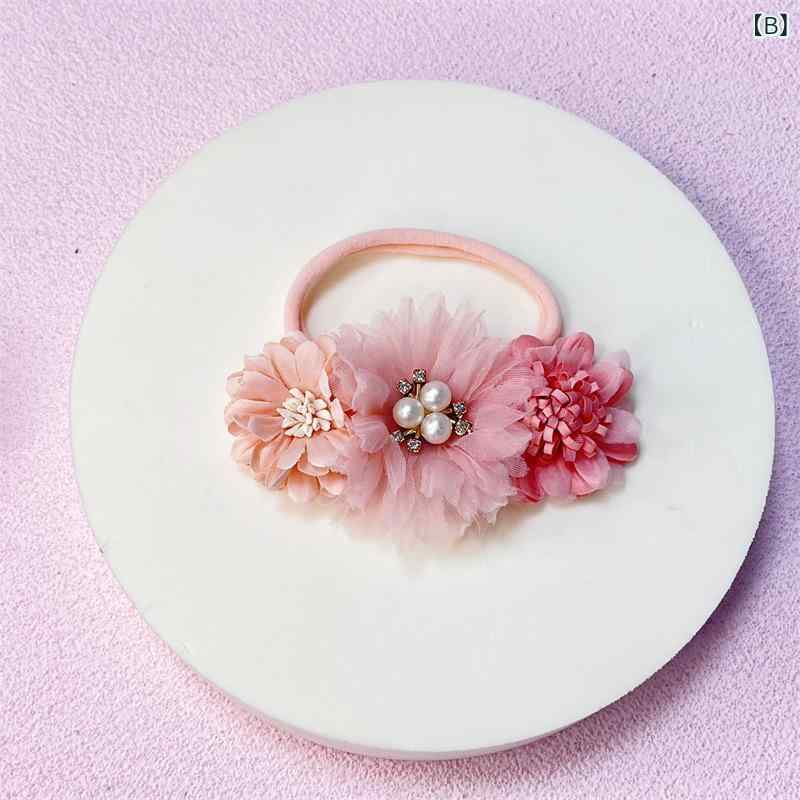 カチューシャ キッズ 子供 女の子 ヘアバンド ヘアアクセサリー 花 フラワー 造花 ...