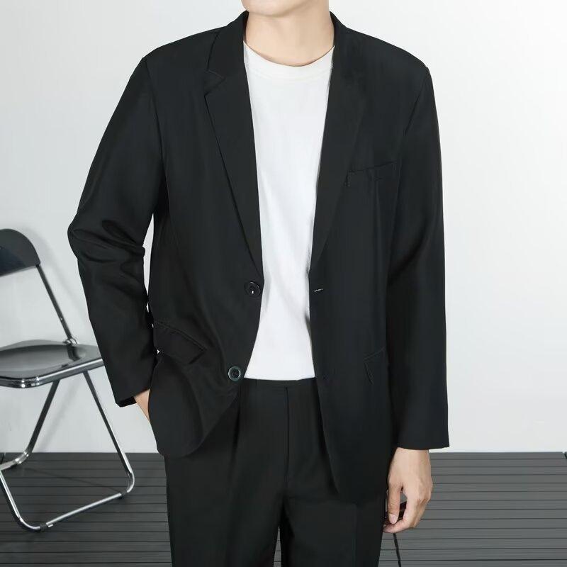 ・主な素材: 化学繊維混紡、アセテート・シルエット: ルーズフィット・厚さ: 標準・スタイル: カジュアルジャケット・カラー展開: レイクブルー、ダークグレー、ライトグレー、カーキ、ブラック・サイズ展開: S、M、L、XL、2XL、3XL、4XL