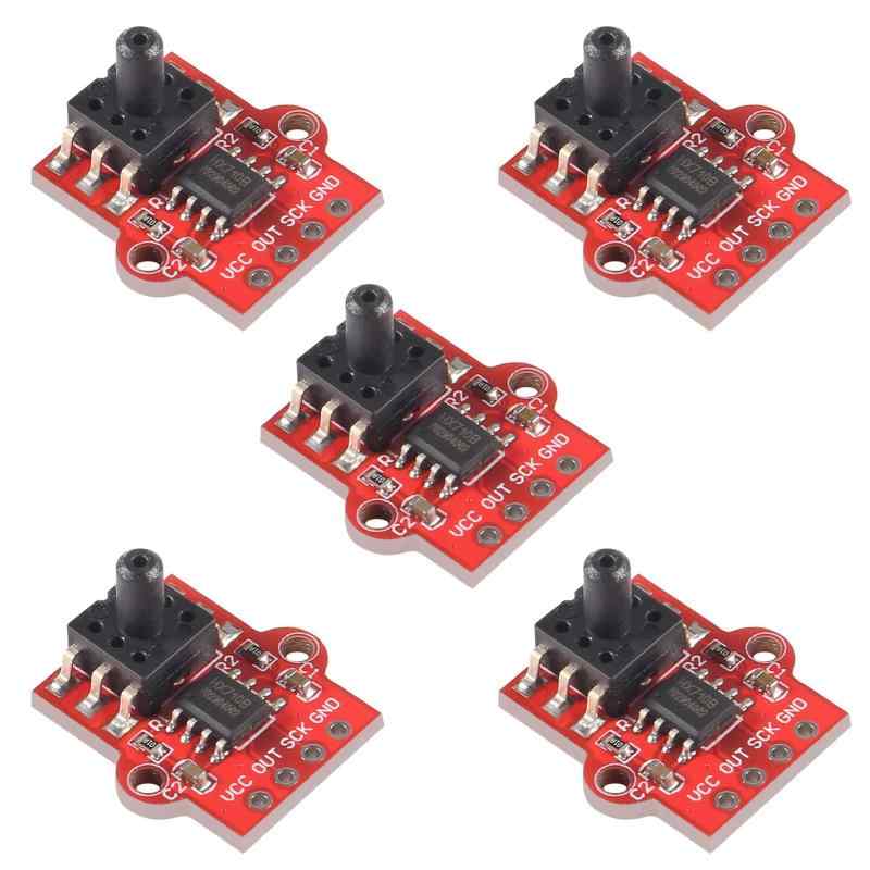 ACEIRMC 5個 3.3-5V デジタル 気圧センサー モジュール 液体水位コントローラーボード 0-40KPa Arduino用空気圧センサーモジュールボード