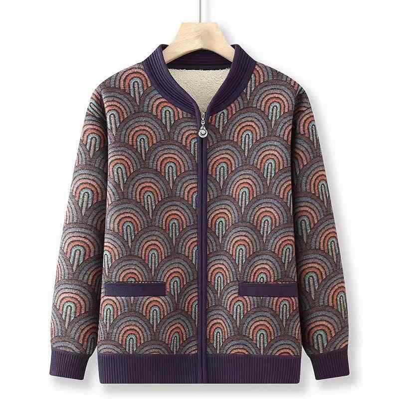 ジャケット レディース アウター 中綿 保暖 防寒 厚手 裏ボア ショート丈 秋冬 シニア ミセス ゆったり 前開き ファスナー 通勤 普段着 上品 frontop-13452494 フロントップ楽天市場店 パッケージ画像