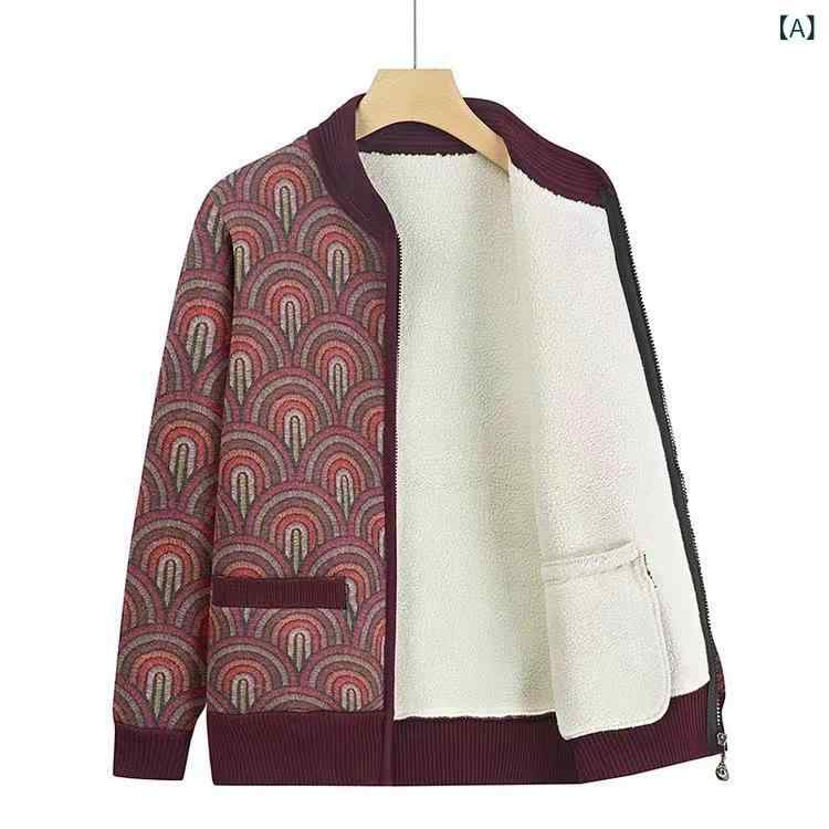 ジャケット レディース アウター 中綿 保暖 防寒 厚手 裏ボア ショート丈 秋冬 シニア ミセス ゆったり 前開き ファスナー 通勤 普段着 上品 frontop-13452494 フロントップ楽天市場店 サンプル画像2