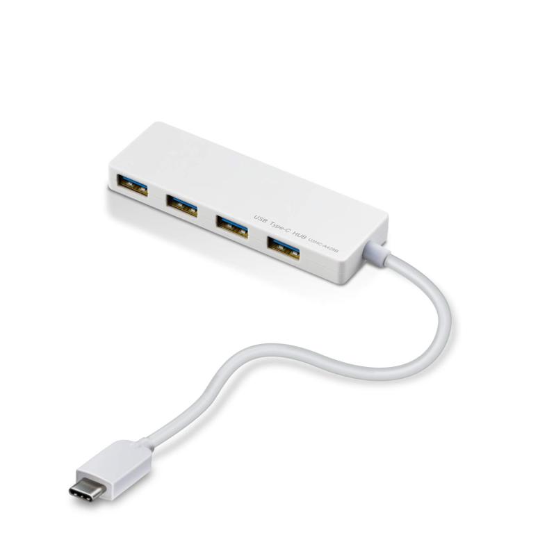 SHARP - エレコム usbハブ USB3.1 Gen1 Type-C Aメス4ポート バスパワー
