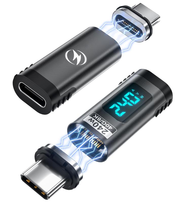Liquid Crystal Protector - 240W USB C Magnetic Adapter