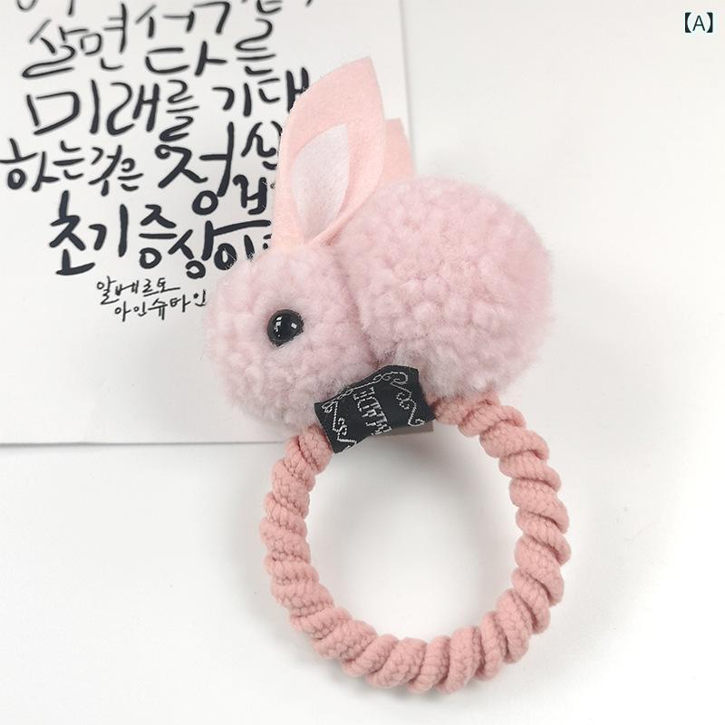 ・カテゴリ: ヘアアクセサリー・対象: 子供・モチーフ: 動物・スタイル: 韓国・素材: 布・種類: ヘアゴム、ヘアクリップ・カラー展開: ライトピンク、ディープピンク、白、イエロー、ダークグリーン、ブラウン