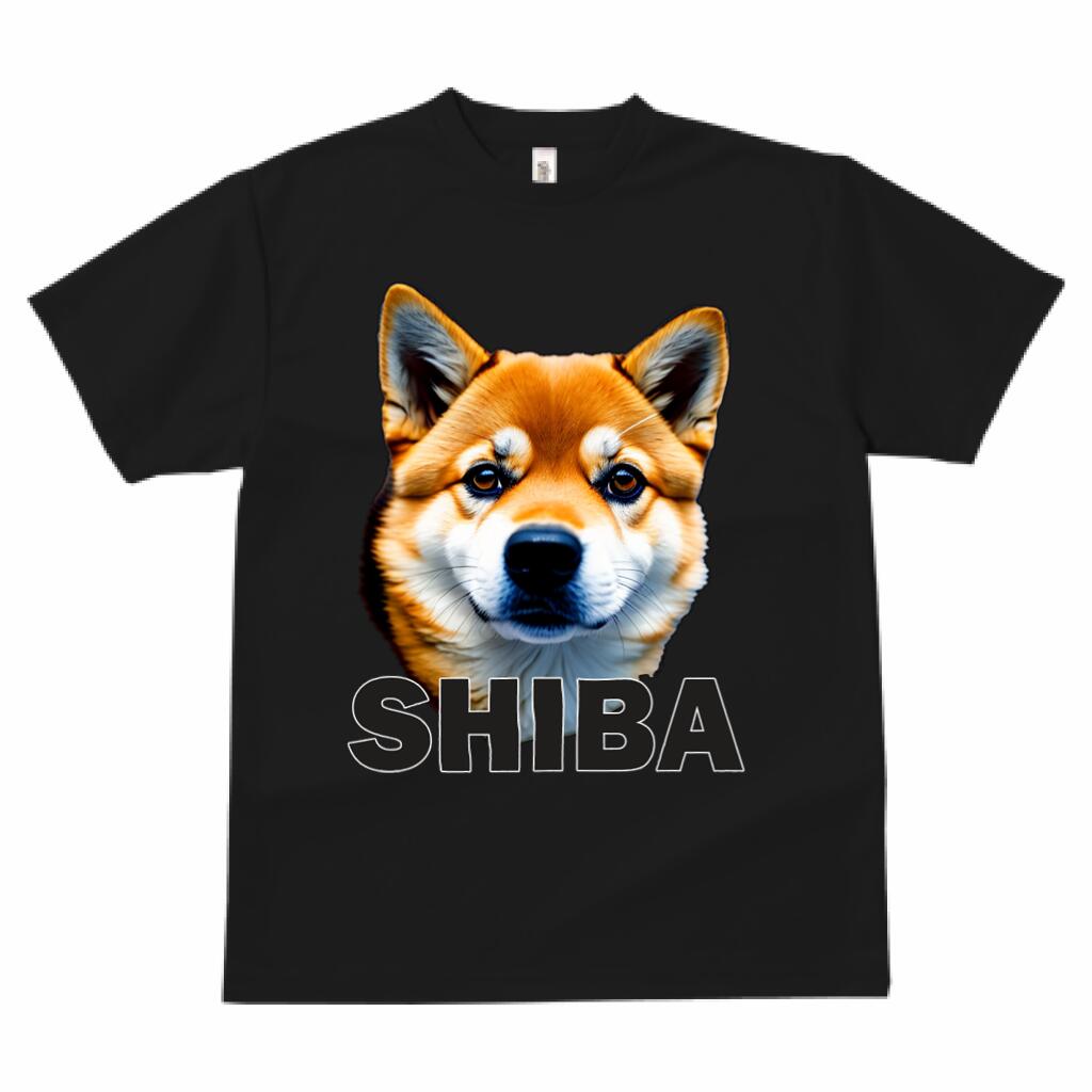 柴犬 プリント Tシャツ