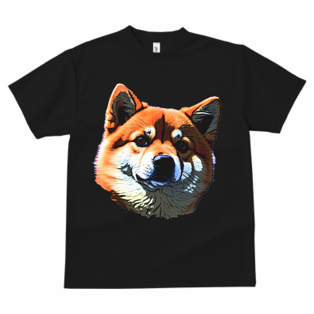 Shirts, T-Shirts - 柴犬 プリント Tシャツ 速乾 吸汗 半袖 犬柄 いぬ柄 スポーツ 釣り 多種類 いぬ 春夏 ラウンドネック トップス メンズ ユニセックス レディース オシャレ かっこいい カジュアル 可愛い アニマル 動物