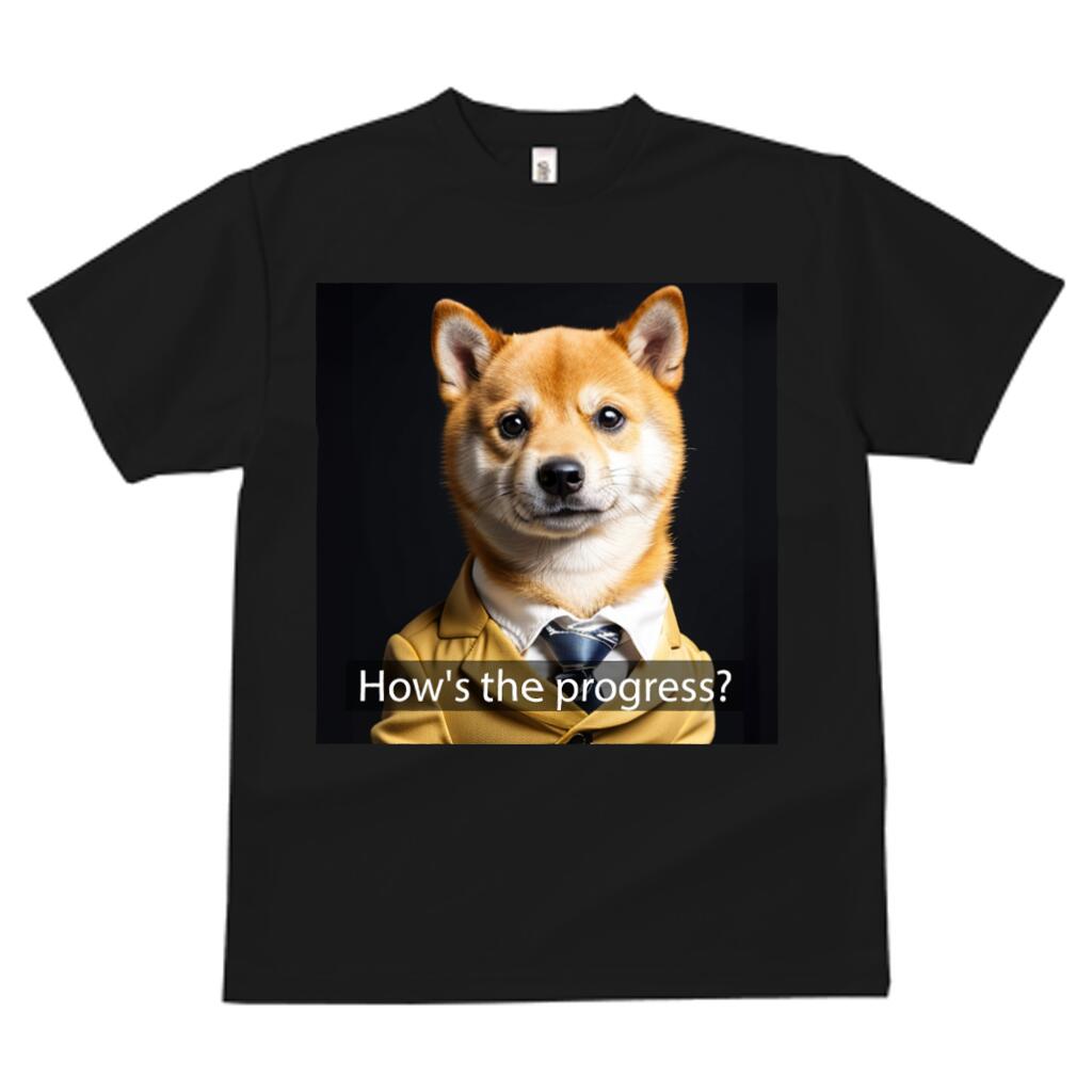 楽天フロントップ楽天市場店Tシャツ スポーツウェア 柴犬 コスプレ犬 ビジネス犬 人間用 人用 速乾 吸汗 半袖 犬柄 いぬ柄 春夏 トップス メンズ おしゃれ カジュアル 可愛い 犬ファン プリント アニマル 動物