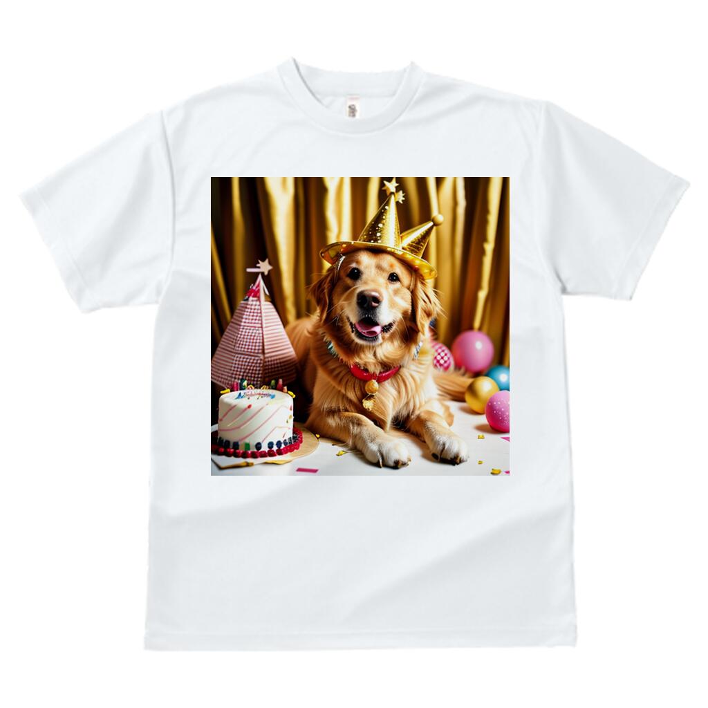 Rakuten - ゴールデンレトリバー Tシャツ 犬ファン 犬柄 いぬ柄 誕生日犬 プリント 人間用 春夏 半袖 トップス メンズ キッズ カジュアル アニマル 動物