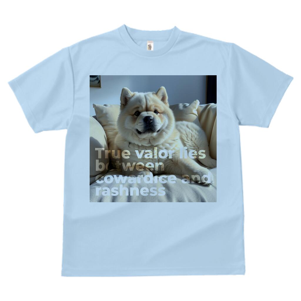 Tシャツ チャウチャウ 犬柄 いぬ柄 アウトドア スポーツ 人間用 犬ファン 春夏 半袖 トップス メンズ ..