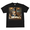本 ゴールデンレトリバー ランタン ロウソク シルクハット キャンドル Tシャツ メンズ キッズ 犬ファン 半袖 春夏 プリント カジュアル かわいい 人間用