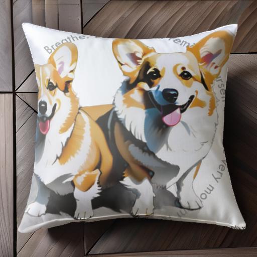 カラフル コーギー 笑顔 明るい 元気 楽しい クッションカバー 犬柄 45×45cm アニマル柄 おしゃれ 可愛い クッション本体付き 正方形 カラフル コーギー 笑顔 明るい 元気 楽しい クッションカバー 犬柄 45×45cm アニマル柄 おしゃれ 可愛い クッション本体付き 正方形