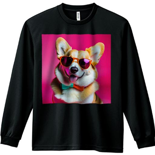 サングラス コーギー ボウタイ ピン