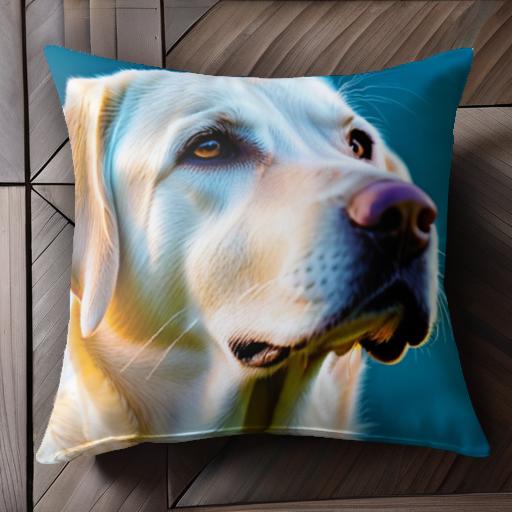 犬 ラブラドールレトリバー ラブラドール ワンちゃん ペット 可愛い クッションカバー 45×45cm アニマル柄 おしゃれ クッション本体付き 正方形 犬 ラブラドールレトリバー ラブラドール ワンちゃん ペット 可愛い クッションカバー 45×45cm アニマル柄 おしゃれ クッション本体付き 正方形