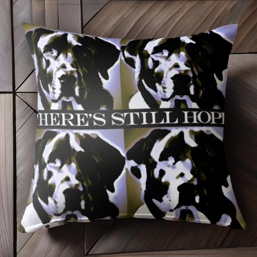 希望 分からない ポジティブ 勇気 支え 励まし クッションカバー 45×45cm アニマル柄 おしゃれ 可愛い ..