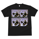 Tシャツ メンズ キッズ 犬ファン 半袖 春夏 犬柄 プリント カジュアル かわいい 人間用 フィットネス サングラス コーギー犬 メッセージ(4)