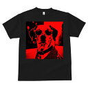 Tシャツ メンズ キッズ 犬ファン 半袖 春夏 犬柄 プリント カジュアル かわいい 人間用 フィットネス サングラス ダルメシアン 赤色 ドット柄コート