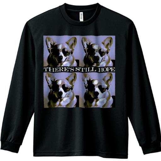 長袖Tシャツ 人間用 メンズ 秋春夏 プリント レジャー アウトドア カジュアル かわいい サングラス ウェルシュコーギー 希望 犬 クール ファッション