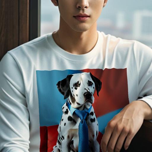 長袖Tシャツ 人間用 メンズ 秋春夏 プリント レジャー アウトドア カジュアル かわいい 犬ファン 赤いソファ ダルメシアン 青いネクタイ 長袖Tシャツ 人間用 メンズ 秋春夏 プリント レジャー アウトドア カジュアル かわいい 犬ファン 赤いソファ ダルメシアン 青いネクタイ