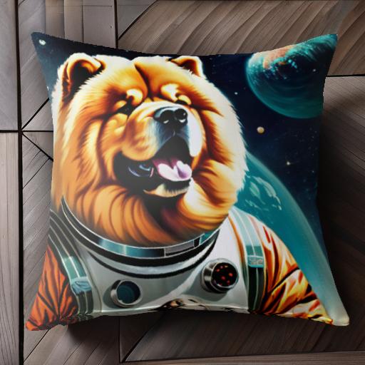 宇宙服 チャウチャウ 惑星 宇宙 宇宙飛行士 クッションカバー 45×45cm アニマル柄 おしゃれ 可愛い クッション本体付き 正方形 犬ファン 宇宙服 チャウチャウ 惑星 宇宙 宇宙飛行士 クッションカバー 45×45cm アニマル柄 おしゃれ 可愛い クッション本体付き 正方形 犬ファン