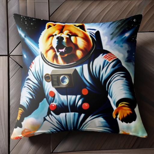宇宙服 チャウチャウ 宇宙 銀河 星 スペース クッションカバー 45×45cm アニマル柄 おしゃれ 可愛い クッション本体付き 正方形 犬ファン 宇宙服 チャウチャウ 宇宙 銀河 星 スペース クッションカバー 45×45cm アニマル柄 おしゃれ 可愛い クッション本体付き 正方形 犬ファン