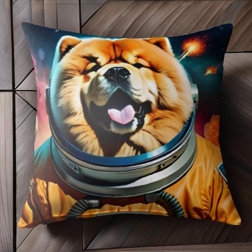 宇宙服 チャウチャウ 爆発 惑星 宇宙 クッションカバー 45×45cm アニマル柄 おしゃれ 可愛い クッション本体付き 正方形 犬ファン 宇宙服 チャウチャウ 爆発 惑星 宇宙 クッションカバー 45×45cm アニマル柄 おしゃれ 可愛い クッション本体付き 正方形 犬ファン