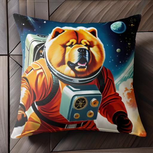 宇宙服 チャウチャウ 宇宙 惑星 冒険 SF クッションカバー 45×45cm アニマル柄 おしゃれ 可愛い クッション本体付き 正方形 犬ファン 宇宙服 チャウチャウ 宇宙 惑星 冒険 SF クッションカバー 45×45cm アニマル柄 おしゃれ 可愛い クッション本体付き 正方形 犬ファン