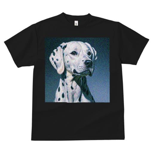Tシャツ レディース 犬ファン 半袖 春夏 犬柄 プリント カジュアル かわいい 人間用 フィットネス ダンス ドッグ ダルメシアン スポッツ 可愛い ペット 犬好き