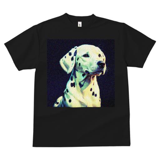 Tシャツ メンズ キッズ 犬ファン 半袖 春夏 犬柄 プリント カジュアル かわいい 人間用 フィットネス ダンス ダルメシアン