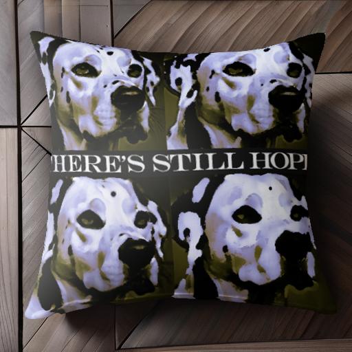 希望 ダルメシアン 元気 励まし クッションカバー 45×45cm アニマル柄 おしゃれ 可愛い クッション本体..