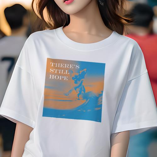 Tシャツ レディース 犬ファン 半袖 春夏 犬柄 プリント カジュアル かわいい 人間用 フィットネス ダンス 波 チワワ 希望 サーフィン Tシャツ レディース 犬ファン 半袖 春夏 犬柄 プリント カジュアル かわいい 人間用 フィットネス ダンス 波 チワワ 希望 サーフィン