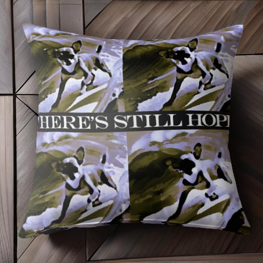 サーフィン チワワ 波 希望 クッションカバー 45×45cm アニマル柄 おしゃれ 可愛い クッション本体付き..