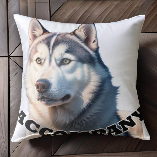 凛々しい シベリアンハスキー 忠実 勇敢 友愛 冬 クッションカバー 45×45cm アニマル柄 おしゃれ 可愛い クッション本体付き 正方形 犬ファン 凛々しい シベリアンハスキー 忠実 勇敢 友愛 冬 クッションカバー 45×45cm アニマル柄 おしゃれ 可愛い クッション本体付き 正方形 犬ファン