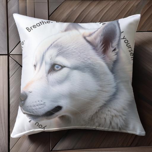 シベリアンハスキー クッションカバー 45×45cm アニマル柄 おしゃれ 可愛い クッション本体付き 正方形 犬ファン シベリアンハスキー クッションカバー 45×45cm アニマル柄 おしゃれ 可愛い クッション本体付き 正方形 犬ファン