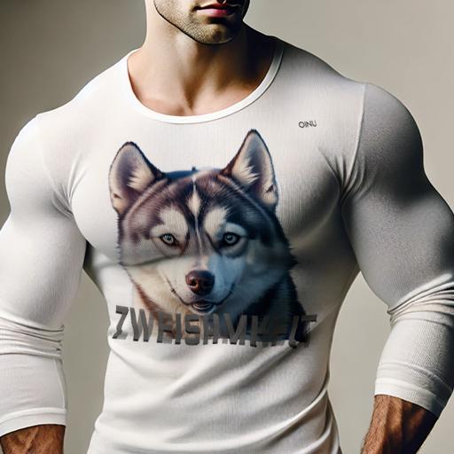 長袖Tシャツ 人間用 メンズ 秋春夏 プリント レジャー アウトドア カジュアル かわいい 犬ファン 顔 シ..