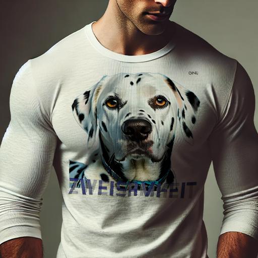 長袖Tシャツ 人間用 メンズ 秋春夏 プリント レジャー アウトドア カジュアル かわいい 犬ファン 青色 ..