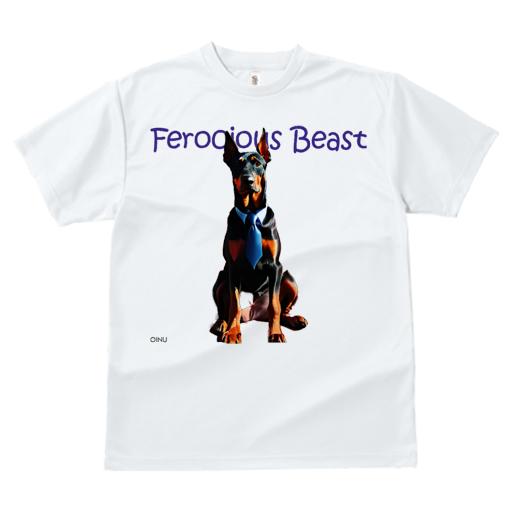 Tシャツ メンズ キッズ 犬ファン 半袖 春夏 犬柄 プリント カジュアル かわいい 人間用 フィットネス ダンス ネクタイ ドーベルマン 強い 威厳